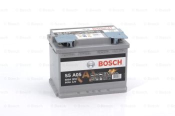 Aku bosch agm 60ah 680a 242x175x190mm -/+