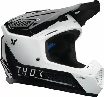HELMET FLEET STORM BK/WH LG