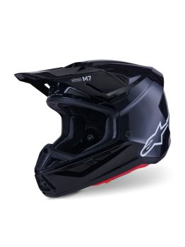 HELMET SM7 BLACK-GLOSS L