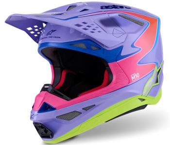 HELMET SM10 JETT PURPLE/PINK X