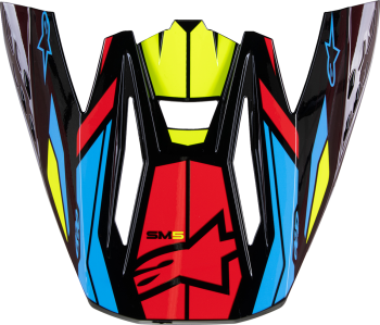 VISOR SM5 ACT2 BK/Y/R