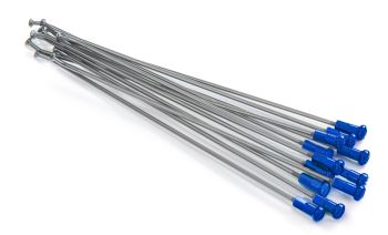 SPOKE KIT RR 16 SIL/BL