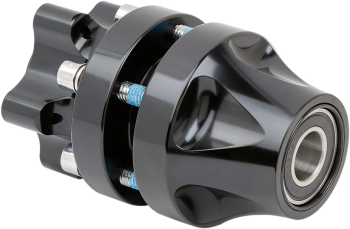 HUB FT SNGL 00-07 FLT BLK