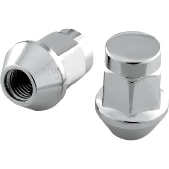 LUG NUT CHR 3/8 TAPR 16P