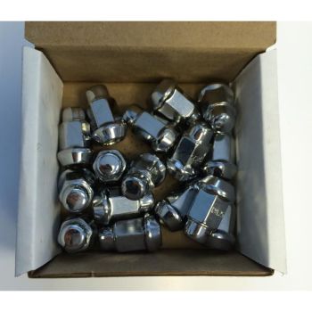 LUG NUT CHR 12MM TAPR 16P