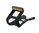 Pedaalikorv Union, plastikust, musta värvi