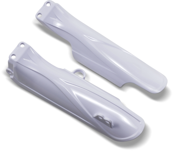 FORK COVERS YZ85 19-20 WHITE