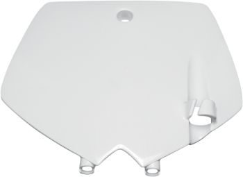 PLATE # FRT KTM65 WHT