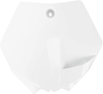 PLATE # KTM65 9-10 WHT