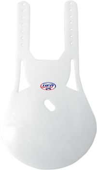 UNI FR OVAL PLATE WH