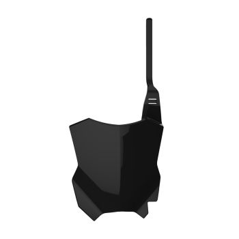 FRT#PLATE KXF250/450 BLK