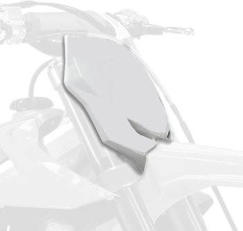 PLATE#FRT RMZ450 18- WH