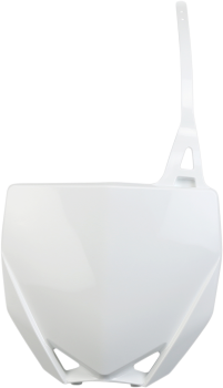 PLATE# FRONT YZ65 19- WHITE