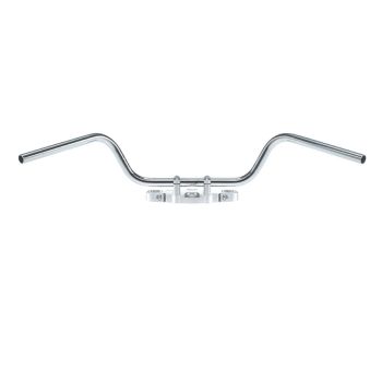 HBAR 1"MYSTIC STEEL CHR/DENT