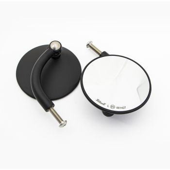 MIRROR SH ROUND HD PR BK
