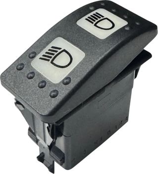 SWITCH ROCKER 3 POSITION LIGHT