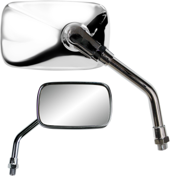MIRROR PU MINI RECT. CHR