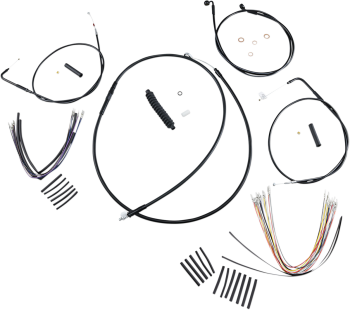 CONTROL CABLE KIT XR BLK