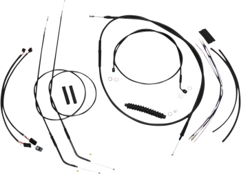 CONTROL CABLE KIT XR BLK