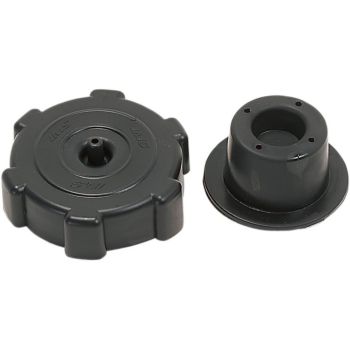 CAP GAS VENTED BLACK