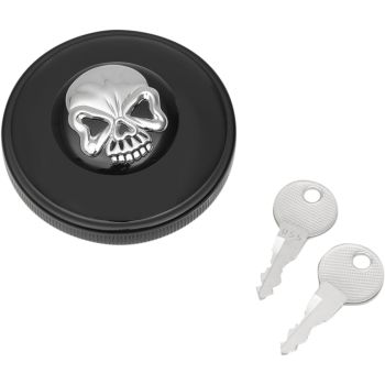 CAP N-VNT W/LOCK SKL BLK