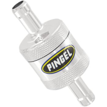 FUEL FILTER 3/8" CHROME
