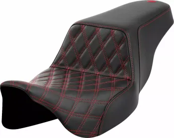 SEAT STEP UP FRONT LS RED STIT