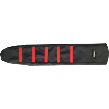 SEAT COVER RIBBED HON RED