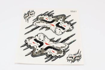 Kleebis Fox 260mm x 230mm - valge