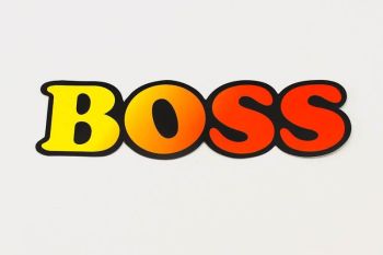 Kleebis BOSS 180mm x 50mm
