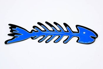 Kleebis Fishbone 210mm x 65mm - sinine