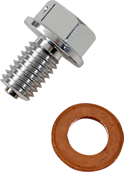 DRAIN PLUG MAGNETIC SLVR
