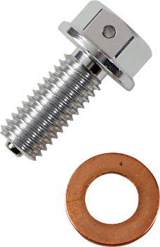 DRAIN PLUG MAGNETIC SLVR