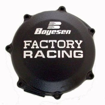 CLUTCH CVR YZ/WR250F BLK