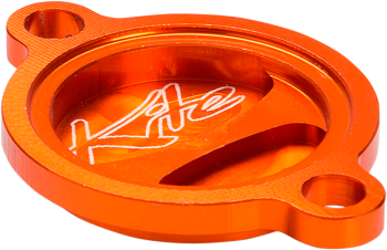 OIL FILTER COVER ORANGE
