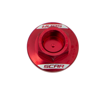 OIL FILLER CAP CRF RED