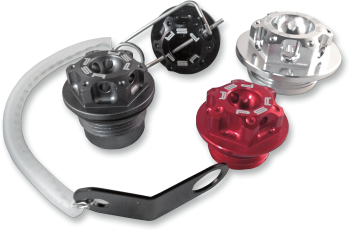 OIL CAP KIT M20X1.5 RED