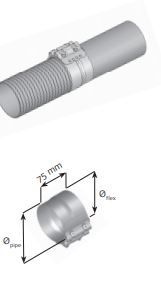 KLAMBER FLEX ALU Ø 76/ 81