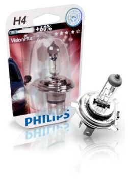 PHILIPS H4 VisionPlus blister