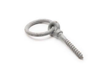 Ring Eye Bolt with wood thread 10x75mm