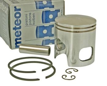 piston Meteor for Malossi sport 70cc 12mm piston pin (kit includes 2 rings and 2 clips)