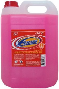 FIXUS JAHUTUSVEDELIK PUNANE -36°C 5L - KAMPAANIA!