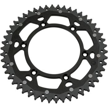 SPROCKET DUAL MSE HUSQ 49T BLK