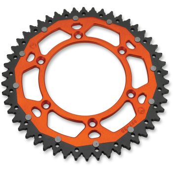 SPROCKET DUAL MSE KTM 52T ORNG