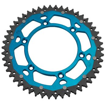 SPROCKET DUAL MSE KTM 52T BLUE