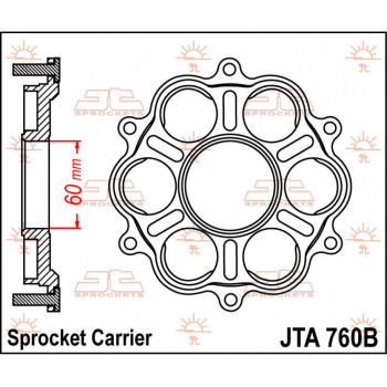 SPROCKET CARRIER DUC