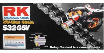CHAIN RK 532GSV-122 LINKS