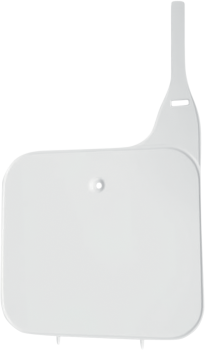 FRT #PLATE CR´S 83-89 WHT