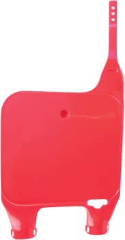 FRT #PLATE CR FLO. RED