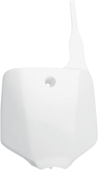 F #PLATE KX65 WHT